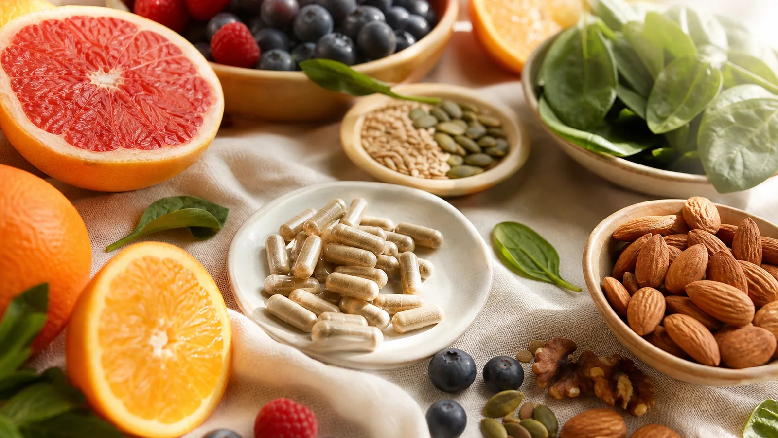 Supplement ingredients comparison between IM8 and AG1